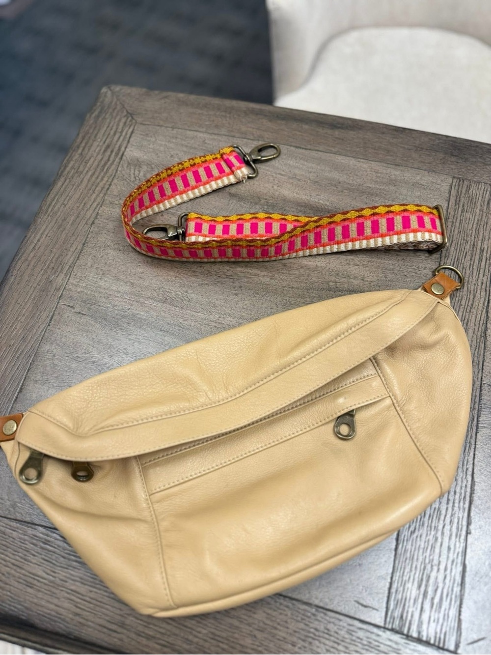 Parker Thatch Butterscotch Cross Your Heart Sling